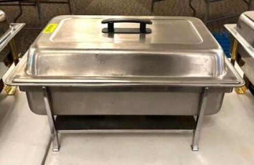 DESCRIPTION: STAINLESS CHAFING DISH LOCATION: MAIN HALL QTY: 1