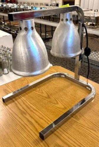 DESCRIPTION: COUNTERTOP HEAT LAMP BRAND/MODEL: STAR 14HL-2 INFORMATION: 500W LOCATION: MAIN HALL QTY: 1