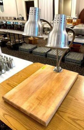 DESCRIPTION: COUNTERTOP CARVING STATION WITH HEAT LAMP LOCATION: MAIN HALL QTY: 1
