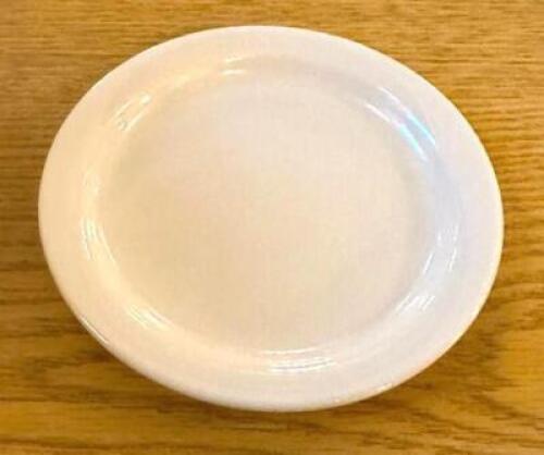 DESCRIPTION: (48) 6.5" CHINA PLATES LOCATION: MAIN HALL QTY: 48