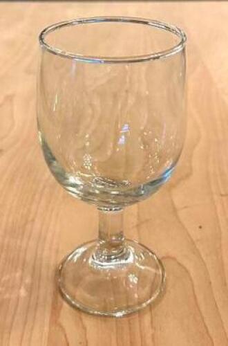 DESCRIPTION: (30) SMALL WINE GLASSES LOCATION: MAIN HALL QTY: 30