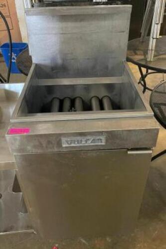 60 LB. VULCAN GAS DEEP FRYER.