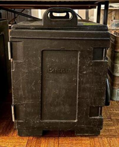 DESCRIPTION: INSULATED PAN CARRIER BRAND/MODEL: CARLISLE LOCATION: MAIN HALL QTY: 1