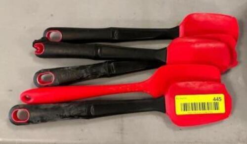 DESCRIPTION: ASSORTED SILICONE SPATULAS LOCATION: MAIN HALL QTY: 1