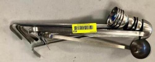 (10) ASSORTED STAINLESS LADLES