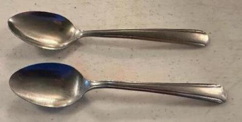 DESCRIPTION: (50) STAINLESS SPOONS LOCATION: MAIN HALL THIS LOT IS: SOLD BY THE PIECE QTY: 50