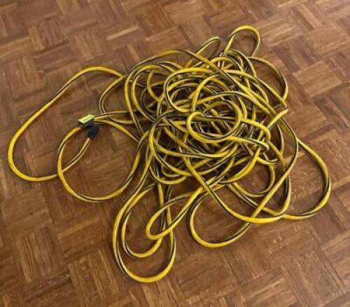 DESCRIPTION: HEAVY GAUGE EXTENSION CORD LOCATION: MAIN HALL QTY: 1