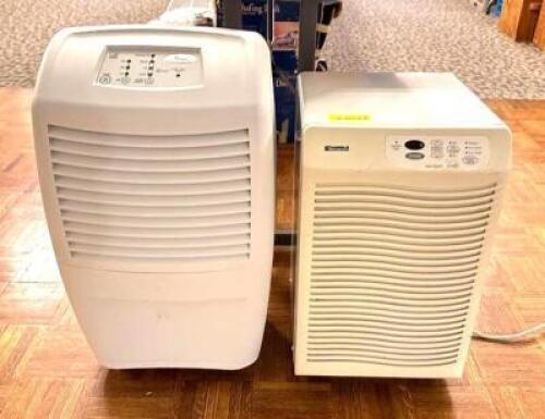 DESCRIPTION: (2) DEHUMIDIFIERS LOCATION: MAIN HALL QTY: 2