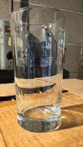 DESCRIPTION: (4) CASES OF LIBBEY 159 12 OZ BAR GLASSES ADDITIONAL INFORMATION 36 PER CASE / SOLD BY THE CASE LOCATION: KITCHEN THIS LOT IS: SOLD BY TH
