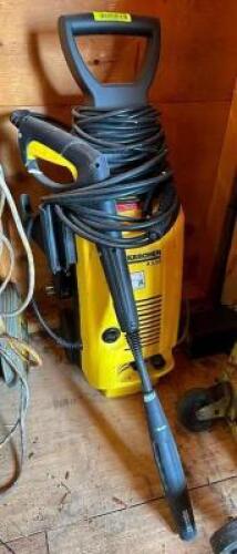 DESCRIPTION: ELECTRIC PRESSURE WASHER BRAND/MODEL: KARCHER K3.99 LOCATION: SHED QTY: 1