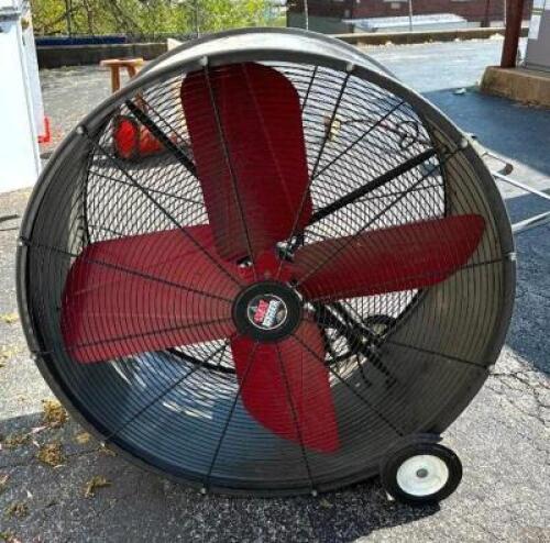 DESCRIPTION: HEAT BUSTER INDUSTRIAL AIR MOVER BRAND/MODEL: TPC4213 LOCATION: SHED QTY: 1