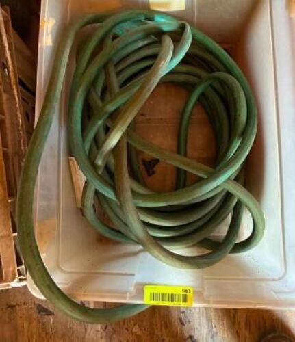 DESCRIPTION: GARDEN HOSE LOCATION: SHED QTY: 1