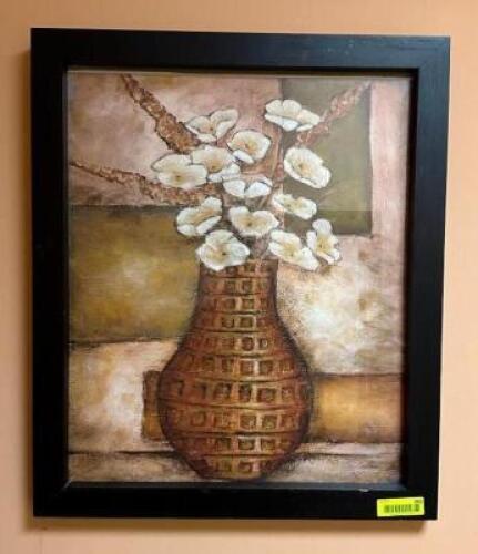 DESCRIPTION: FRAMED PRINT SIZE: 23"X27" LOCATION: FAMILY BATHROOM QTY: 1