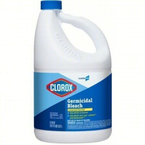 DESCRIPTION: (2) GERMICIDAL CLEANER BRAND/MODEL: CLOROX RETAIL$: $30.99 EA SIZE: 1 GALLON QTY: 2