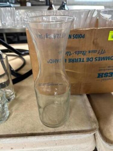 DESCRIPTION: (10) 1 LITER CARAFES LOCATION: BAY 6 THIS LOT IS: SOLD BY THE PIECE QTY: 10