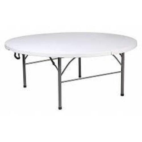 (1) BI-FOLD ROUND TABLE