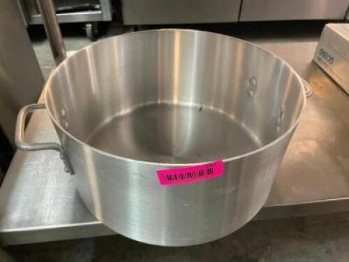 CRESTWARE 20 QT STAINLESS STOCK POT