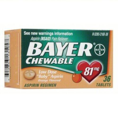 (25) PAIN RELIEF, CHEWABLE TABLET