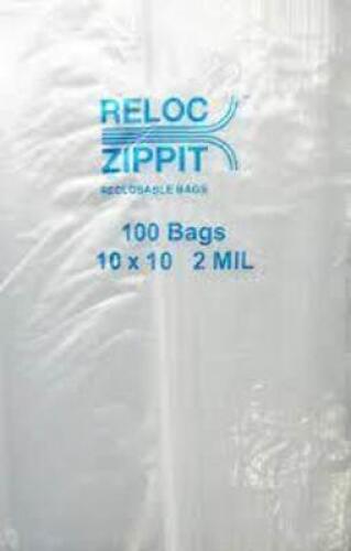 DESCRIPTION: (1) CASE OF (1000) RELOC ZIPPIT POLY BAGS BRAND/MODEL: ZIPPIT RETAIL$: $100.00 EA SIZE: 6X9X4 QTY: 1