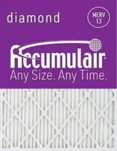 DESCRIPTION: (2) AIR FILTER BRAND/MODEL: ACCUMULAIR RETAIL$: $18.70 EA SIZE: 20X25X4 QTY: 2