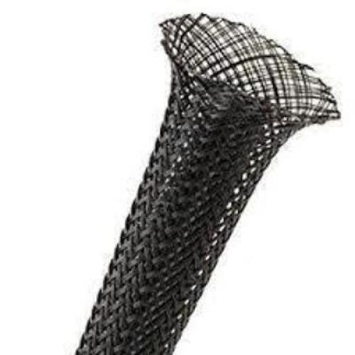 DESCRIPTION: (8) ROLLS OF FLAME RETARDANT BRAIDED EXPANDABLE SLEEVING BRAND/MODEL: FLEXO INFORMATION: BLACK RETAIL$: $47.50 EA SIZE: 1-3/4X10 FT QTY: