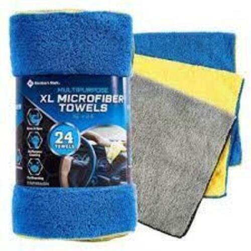 DESCRIPTION: (1) PACK OF (24) XL MULTIPURPOSE TOWELS BRAND/MODEL: MEMBERS MARK INFORMATION: ASSORTED COLORS RETAIL$: $20.00 EA SIZE: 16X24 QTY: 1