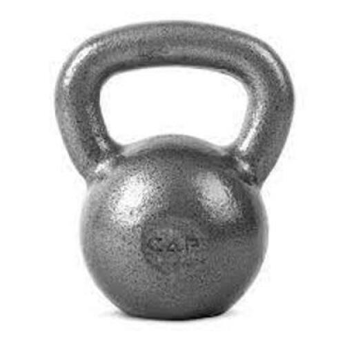 DESCRIPTION: (1) CAST IRON KETTLEBELL BRAND/MODEL: WEIDER RETAIL$: $43.99 EA SIZE: 17 LB QTY: 1
