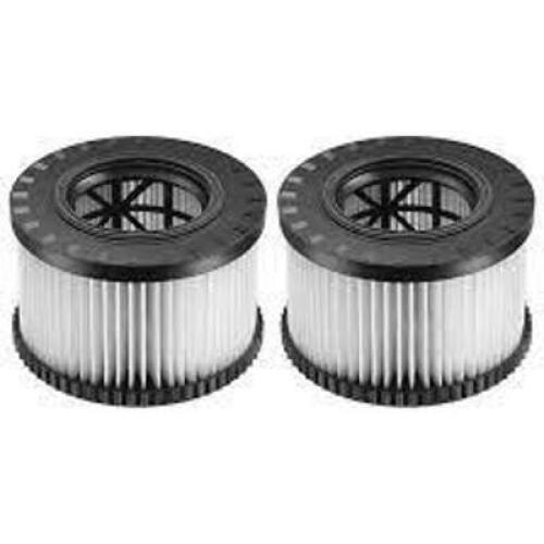 DESCRIPTION: (1) BOX OF (2) HEPA FILTER BRAND/MODEL: DEWALT #DWV9330 RETAIL$: $50.00 EA QTY: 1