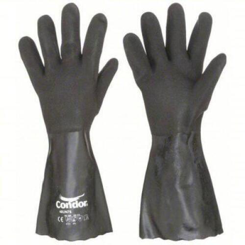 DESCRIPTION: (1) PACK OF (12) CHEMICAL RESISTANT GLOVES BRAND/MODEL: CONDOR #48UN79 INFORMATION: BLACK RETAIL$: $47.40 EA SIZE: 2XL QTY: 1