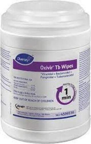 DESCRIPTION: (12) PACKS OF (60) OXIVIR TB WIPES BRAND/MODEL: DIVERSEY #4599516 RETAIL$: $15.00EA SIZE: 11X12 QTY: 12