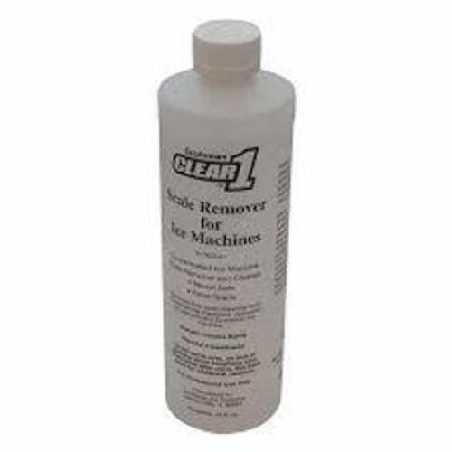 DESCRIPTION: (6) SCALE REMOVER FOR ICE MACHINESBRAND/MODEL: SCOTSMAN CLEAR 1 #28ZM41RETAIL$: $54.75 EASIZE: 16 FL OZQTY: 6