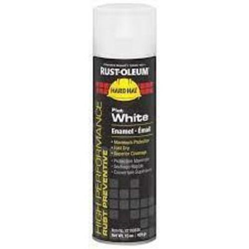 DESCRIPTION: (4) RUST PREVENTATIVE SPRAY PAINT BRAND/MODEL: RUST-OLEUM #2FP63 INFORMATION: WHITE RETAIL$: $14.76 EA QTY: 4