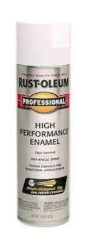 DESCRIPTION: (4) HIGH PERFORMNACE ENAMEL BRAND/MODEL: RUST-OLEUM INFORMATION: WHITE RETAIL$: $9.98 EA SIZE: 15 OZ QTY: 4