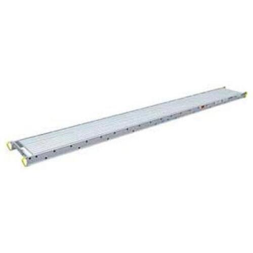 DESCRIPTION: (1) THREE PERSON SCAFFOLDING STAGE BRAND/MODEL: WERNER/3220 INFORMATION: 750LB DUTY RATING RETAIL$: $1,010 SIZE: 28" W X 20' L QTY: 1