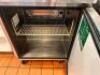 DESCRIPTION: TURBO AIR SINGLE DOOR UNDER COUNTER COOLER BRAND / MODEL: TURBO AIR ADDITIONAL INFORMATION 115 VOLT, 1 PHASE LOCATION: KITCHEN QTY: 1 - 2