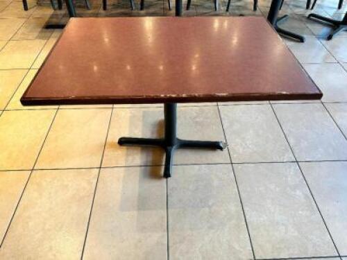 DESCRIPTION: 42" X 30" COMPOSITE TABLE SIZE 42" X 30" LOCATION: FRONT QTY: 1