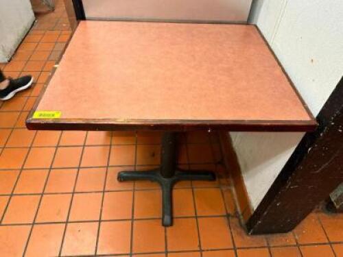 DESCRIPTION: (3) 30" X 24" COMPOSITE TABLES SIZE 30" X 24" LOCATION: FRONT THIS LOT IS: SOLD BY THE PIECE QTY: 3