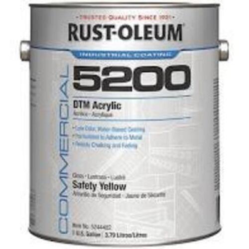 DESCRIPTION (1) DTM ACRYLIC PAINT BRAND/MODEL RUST-OLEUM #4DNA5 ADDITIONAL INFORMATION RETAILS FOR $112.60 SIZE 1 GALLON THIS LOT IS ONE MONEY QTY 1