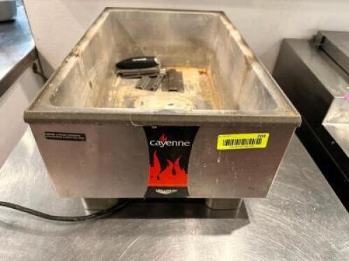 DESCRIPTION: SINGLE WELL COUNTER TOP STEAM PAN WARMER LOCATION: KITCHEN QTY: 1