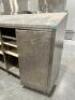 12' X 2' ALL STAINLESS SIX DOOR STAINLESS CABINET. - 2