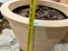 30" R X 25" T PLASTIC PLANTER - 3