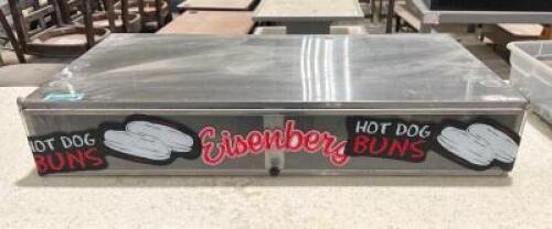 HOT DOG BUN HOLDER STAND FOR HOT DOG ROLLERS