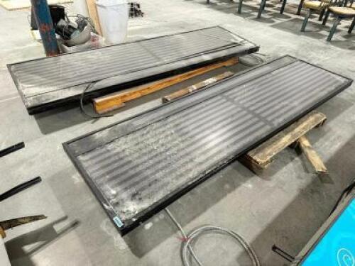 (2) 8' LED SCROLLING MARQUEE BOARDS.