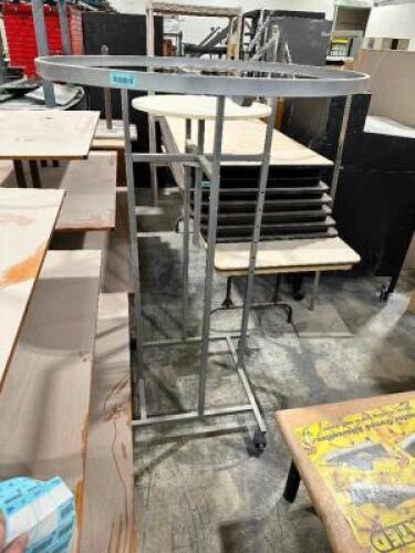CLOTHING RACK DISPLAY STAND