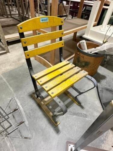 (2) VINTAGE STADIUM SEATS