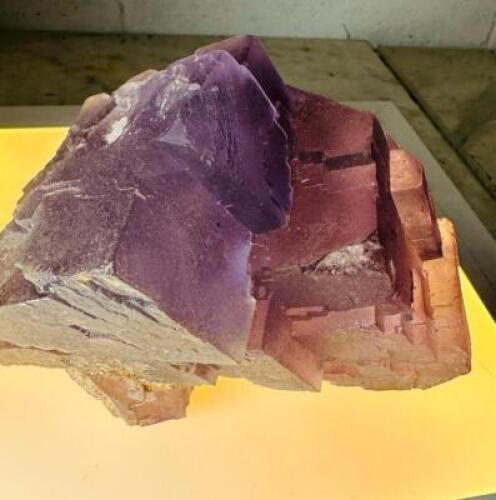 DESCRIPTION: AMETHYST CRYSTAL SPECIMEN SIZE: 3"X3-1/2" QTY: 1