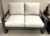 RATTAN RYAN ALUMINUM PATIO LOVESEAT