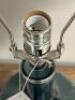 HAGANO BLUE GLASS TABLE LAMP - 4