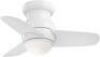 WHITE 26" LED INDOOR CEILING FAN