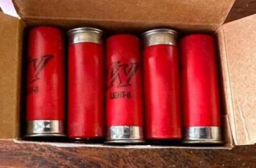 25 ROUND PACK OF 12 GAUGE LIGHT TARGET LOAD SHOTGUN SHELLS